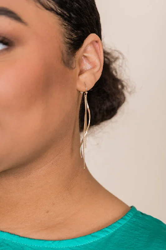 My Girl Gold Drop Earrings FINAL SALE