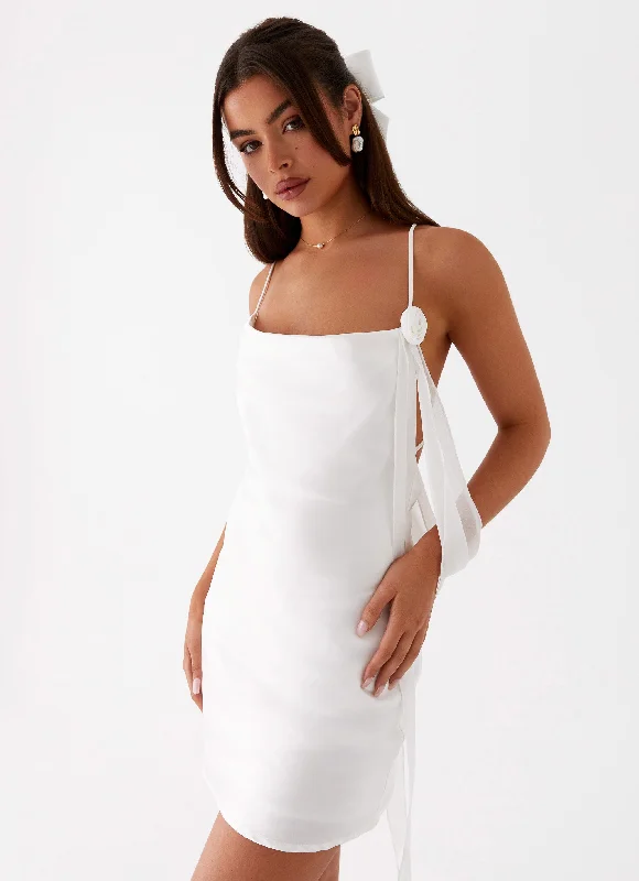 Renee Mini Dress - White