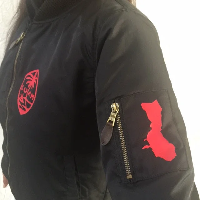 A Guam Bomber Womens Jackets