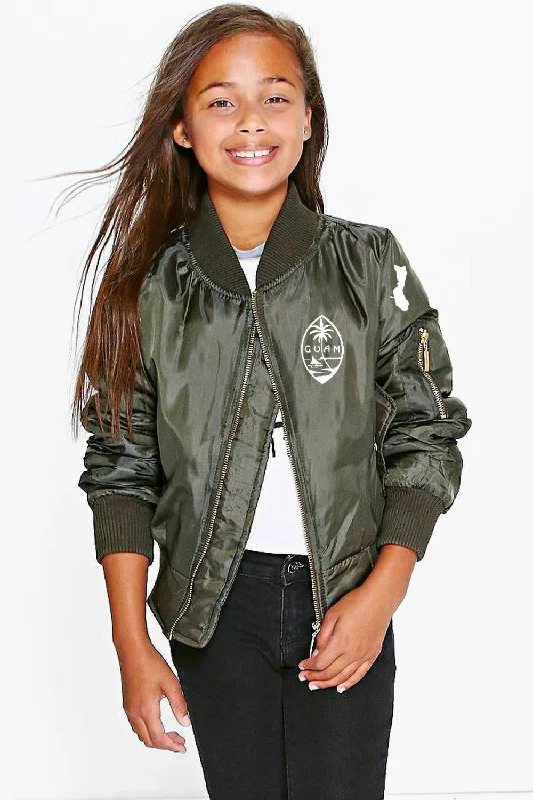 A Guam Kids Bomber Jackets