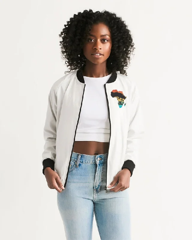 AKH African Motherland Women's Bomber Jacket