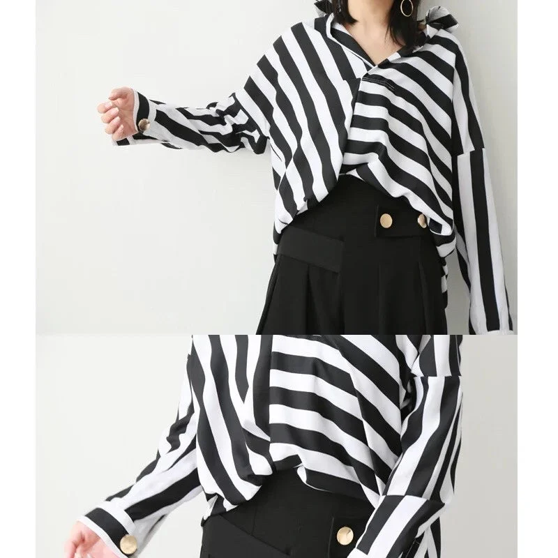 Amara Oversize Stripe Top