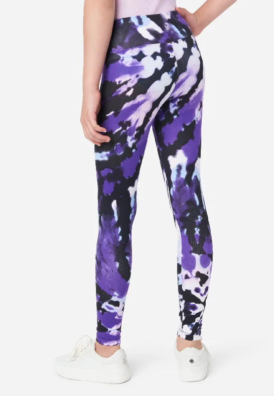 Tie-Dye Full-Length Leggings