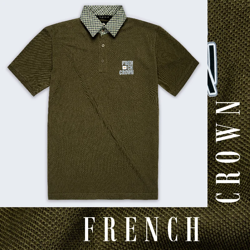 Bronetone Green Premium Cotton Pique Polo