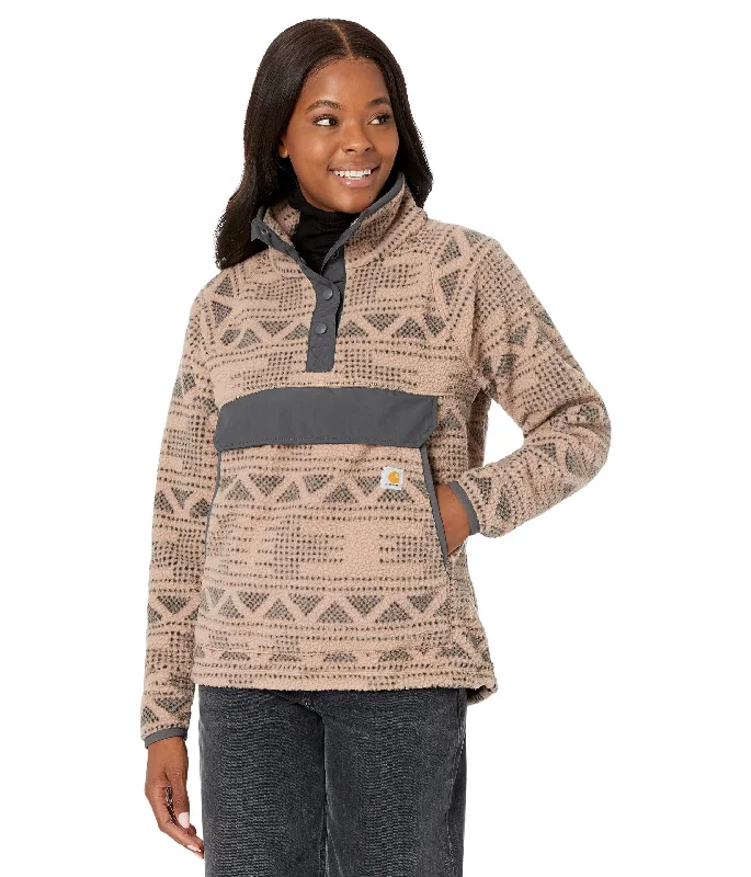 Warm Taupe Geo Aztec / Small