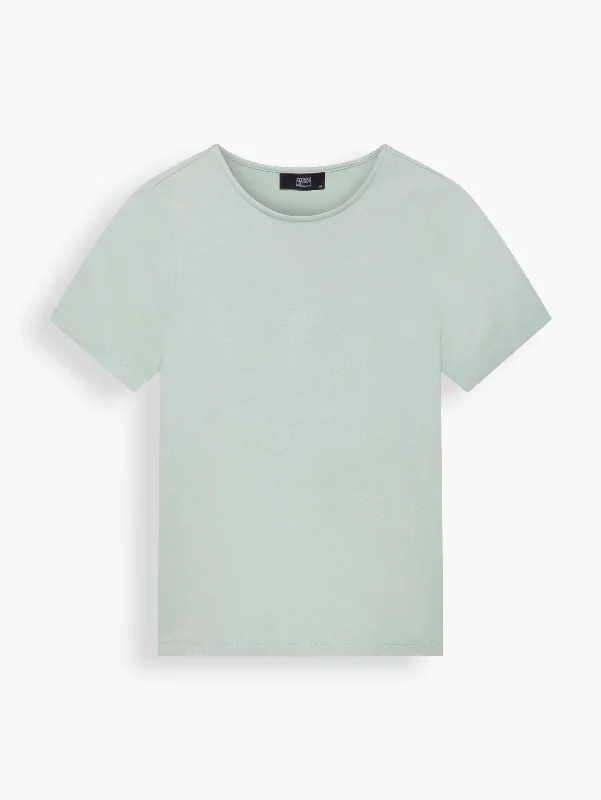 Modern Cut T-shirt in Mint Green