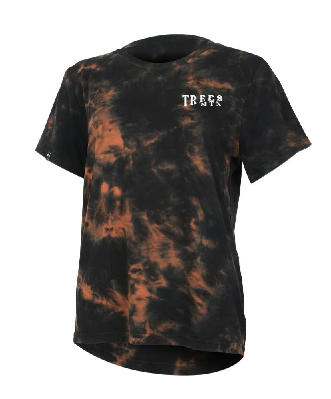 Chandail TIE-DYE S/S | Noir/Rouillé | Femme