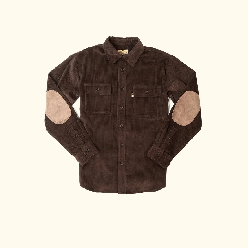 Bradford Corduroy Shirt Jac | Brown