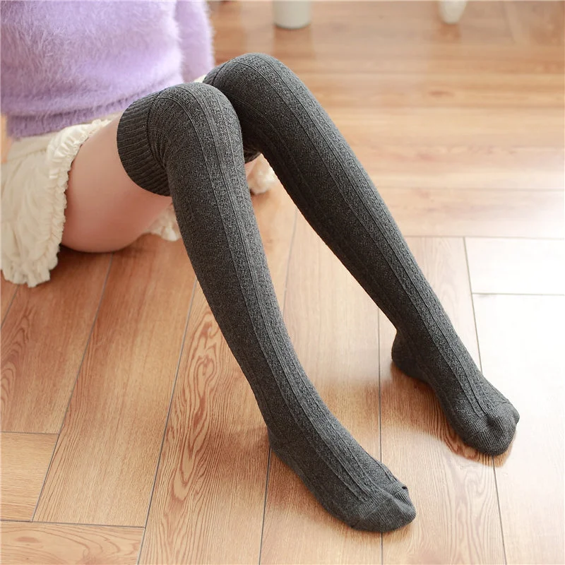 Cute thick stockings over knee socks YV2492