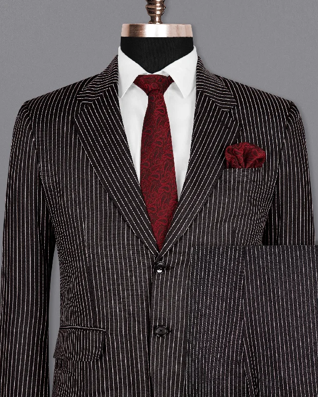 Dune with Swiss Grey Striped Wool Rich Suit