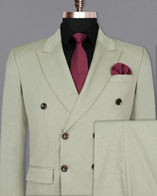 Eagle Wool Rich Double Breasted Suit