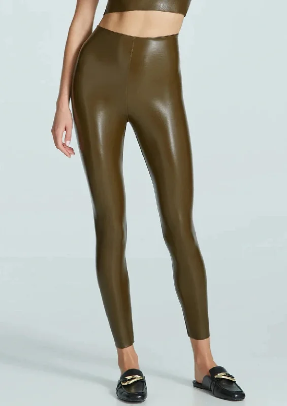 Faux Leather Legging