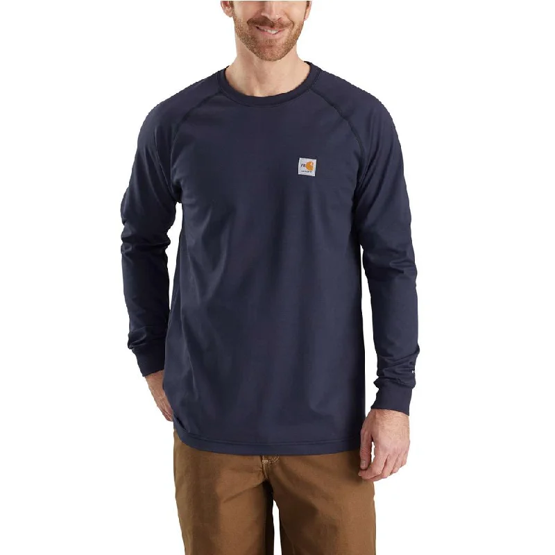 FLAME-RESISTANT CARHARTT FORCE® COTTON LONG-SLEEVE T-SHIRT 100235