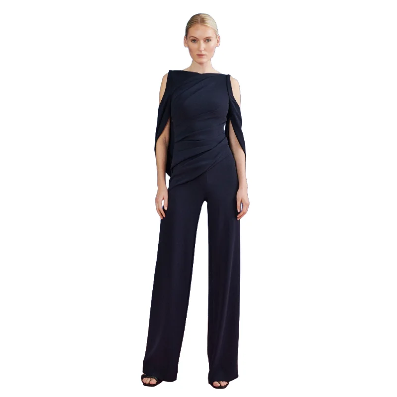 Talbot Runhof Women's PIGALLE Midnight Overall