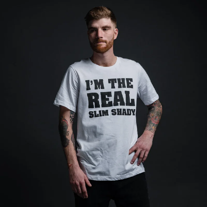 I'M THE REAL SLIM SHADY T-SHIRT (WHITE)