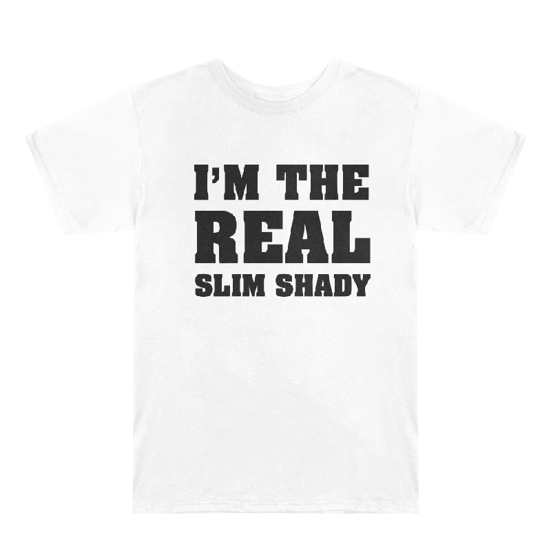 I'M THE REAL SLIM SHADY T-SHIRT (WHITE)