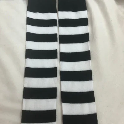 Japanese COS striped knee socks yv42560