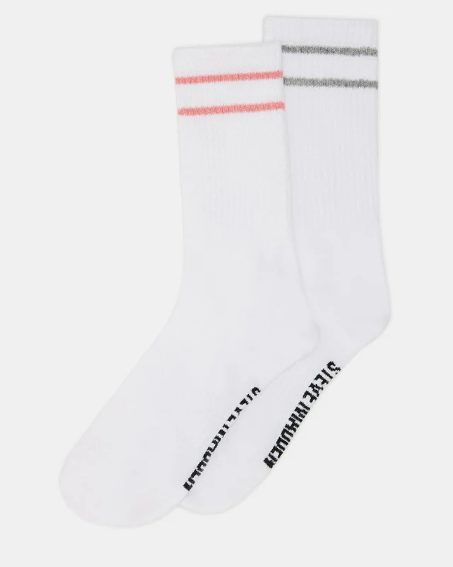 TRACK SOCKS WHITE