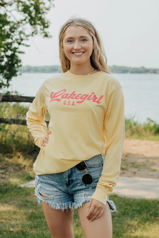 Lakegirl Ringspun Long Sleeve in Butter