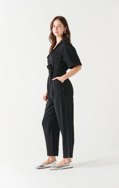 Lauren Belted Utility Jumpsuit