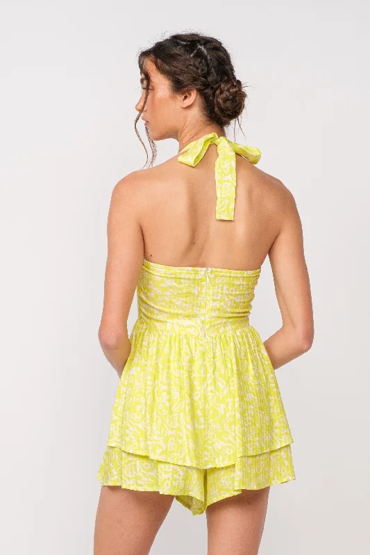 Lemon And Lime Romper FINAL SALE