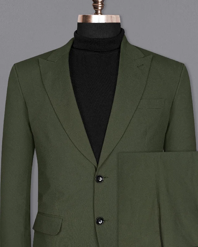 Lunar Green Premium Cotton Suit