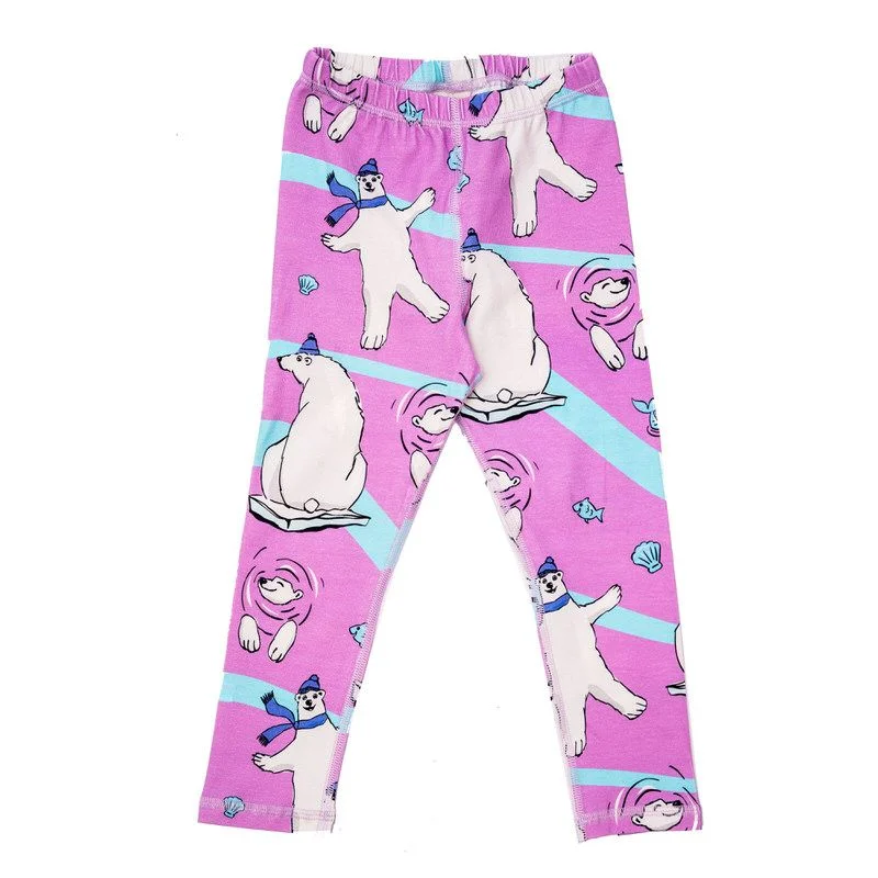 Pink Polar Bear Leggings