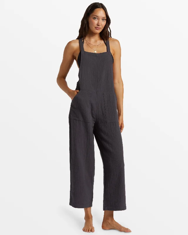 Pacific Time Jumpsuit - Black Sands