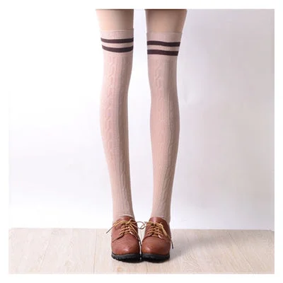 Pattern tall tube socks YV2388