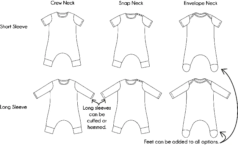 PDF Pattern - Harem Romper | Waves & Wild