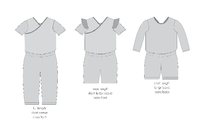 PDF Pattern - Paradise Playsuit - Child | Waves & Wild