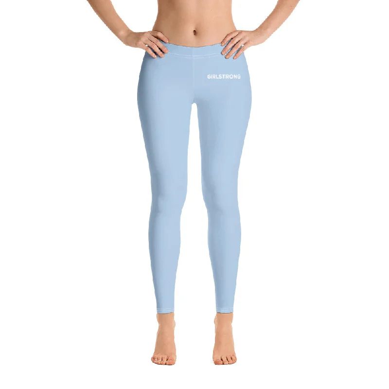 ELEVATED ESSENTIALS, THE PERFECT LEGGING LIGHT BLUE