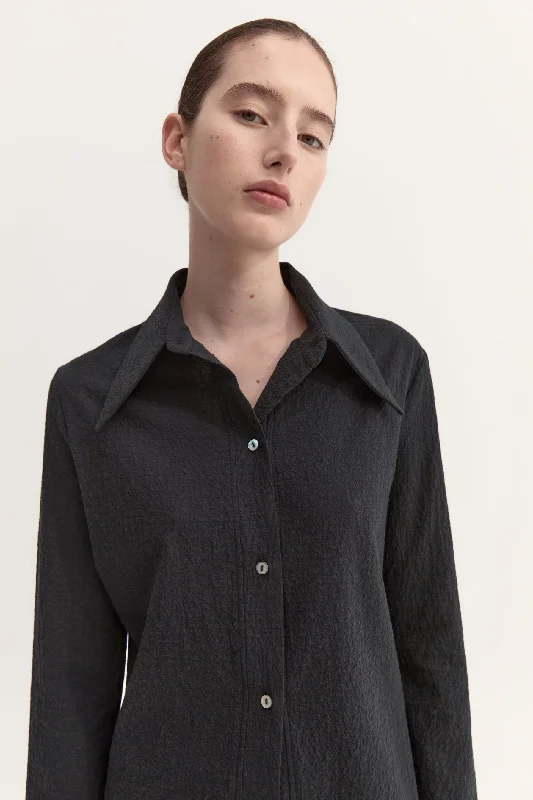 PRISCILLA SHIRT - BLACK