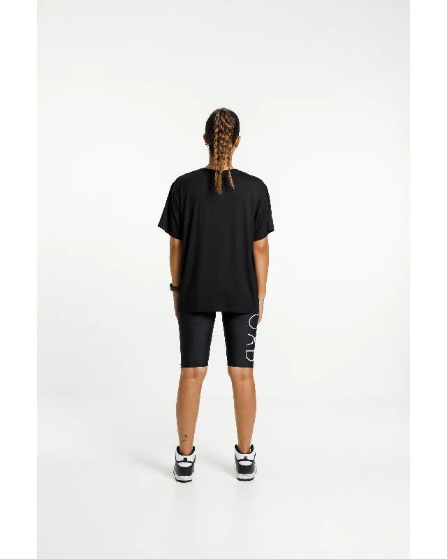 Rose Road Topher Tee - Black with Rose Road Arch Print