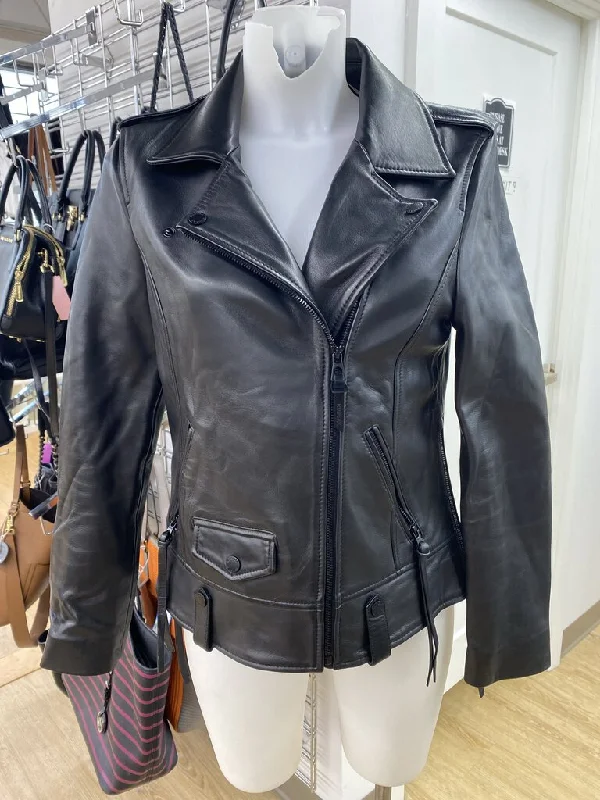 Rudsak leather biker jacket M