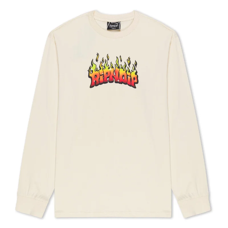 Scary Cute Long Sleeve (Natural )