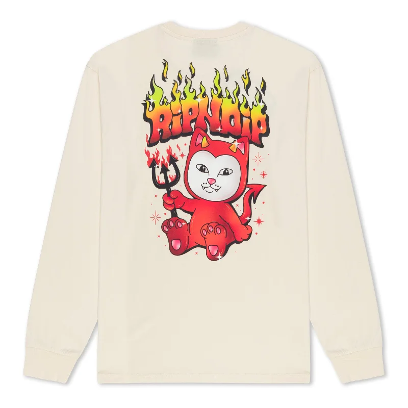 Scary Cute Long Sleeve (Natural )