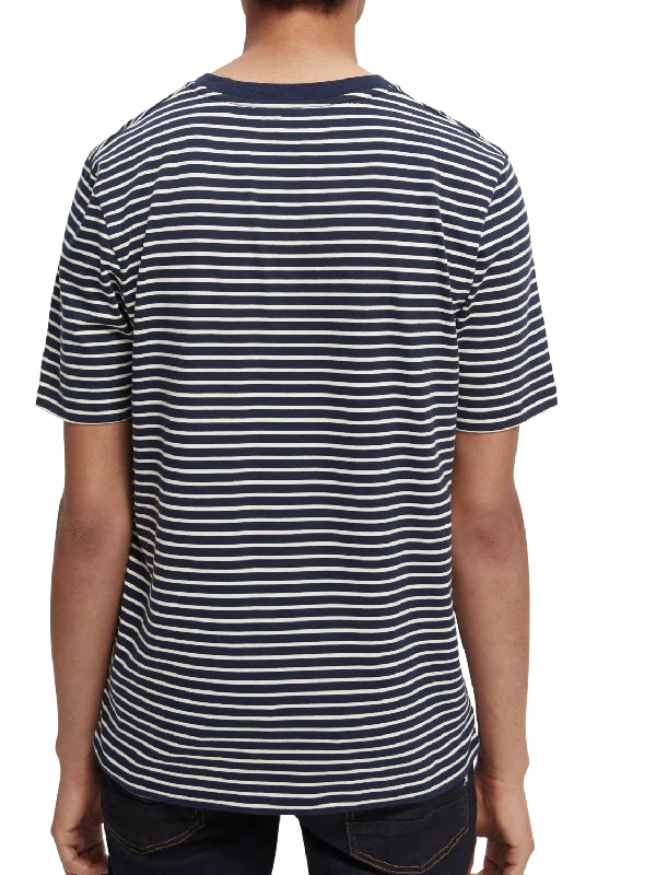 Scotch & Soda - Crewneck Striped Jersey T-Shirt - Combo A