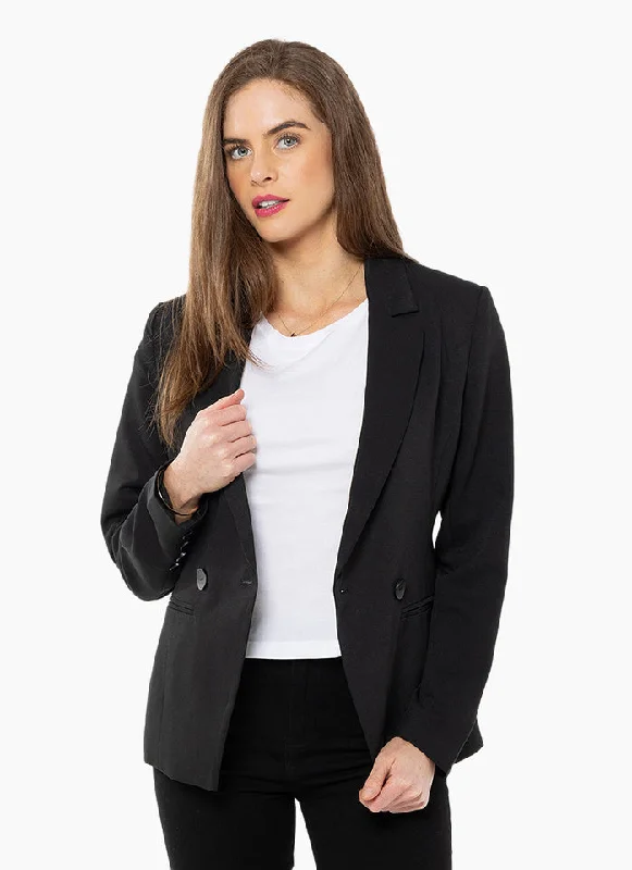 SEEKING LOLA JORDANNA BLAZER -Black