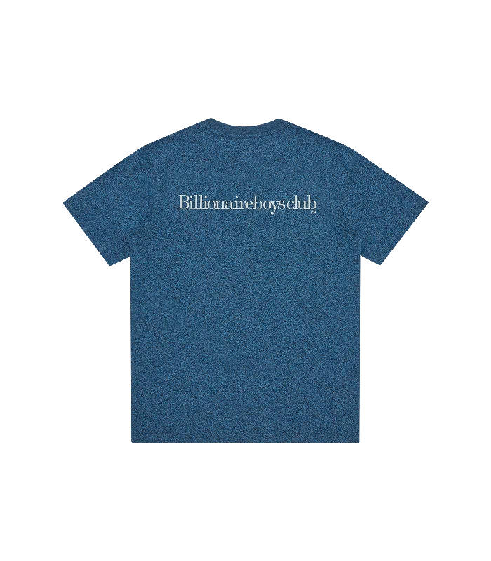 SERIF LOGO T-SHIRT - BLUE MARL