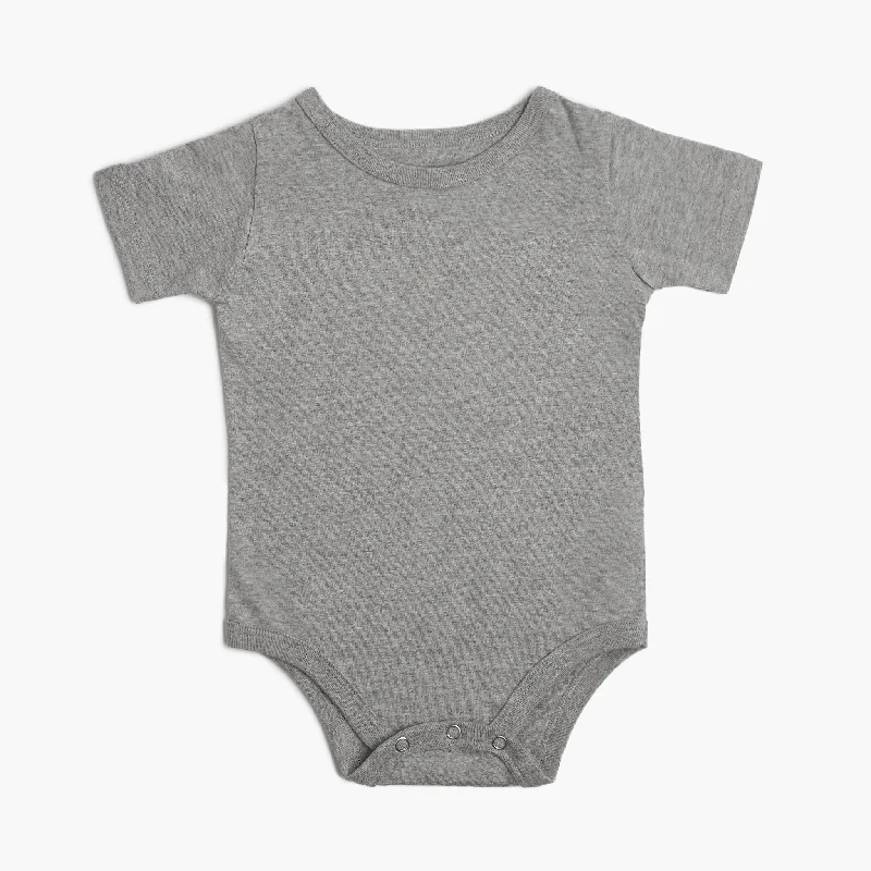 Heather Grey / 0-3 months