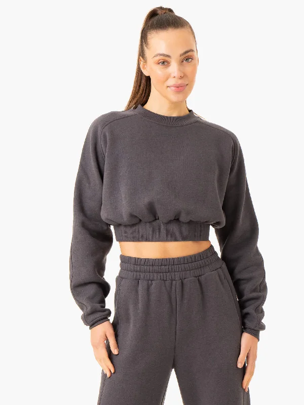 Sideline Sweater - Charcoal