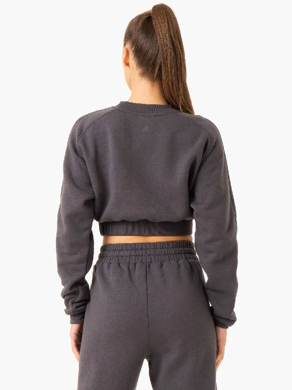 Sideline Sweater - Charcoal