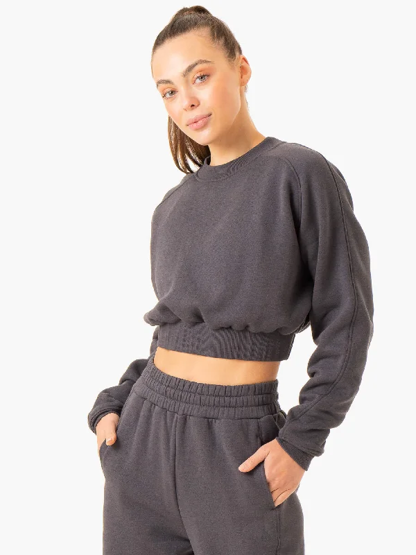 Sideline Sweater - Charcoal