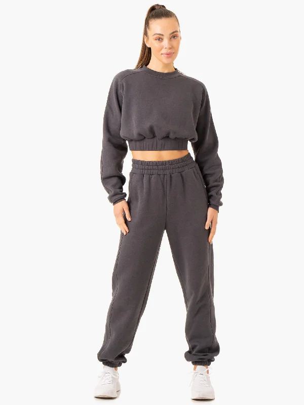 Sideline Sweater - Charcoal