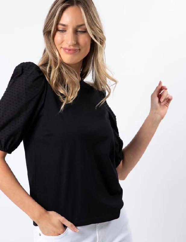 Stella + Gemma Eloise T-Shirt - Black