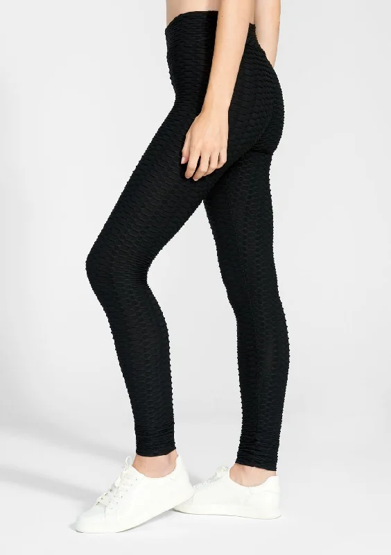 Tall Honeycomb Ruched Legging