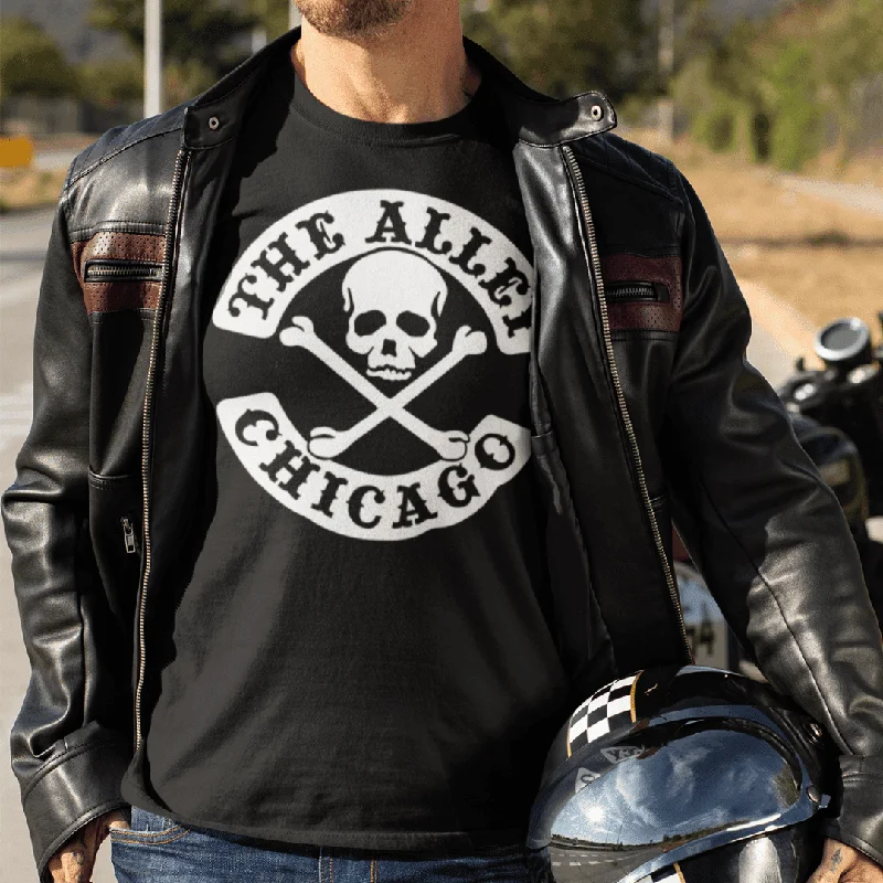 The Alley Chicago Classic Skull & Crossbones Tshirt