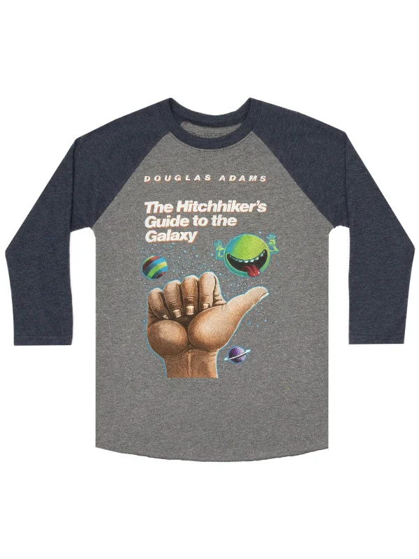 The Hitchhikers Guide to the Galaxy 3/4 Sleeve Raglan Tee (Unisex)