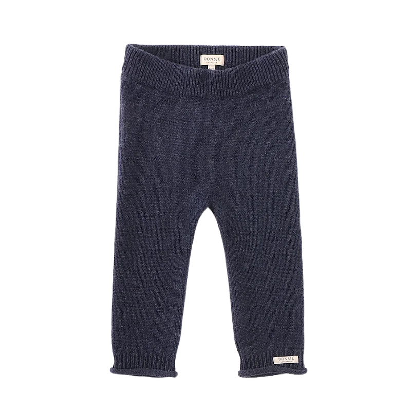 Trig Merino Wool Trousers | Blue Marine Melange